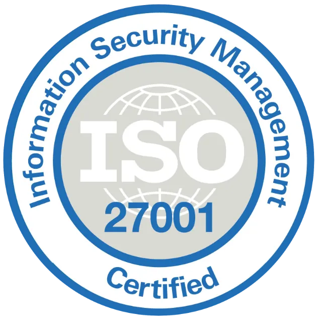Certificación ISO 27001 de gestión de seguridad de la información